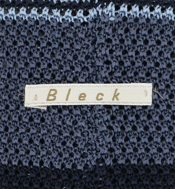 UNITED ARROWS green label relaxing「＜Bleck＞6.5cm ニット ボーダー ネクタイ」|ネクタイ・蝶ネクタイ|
