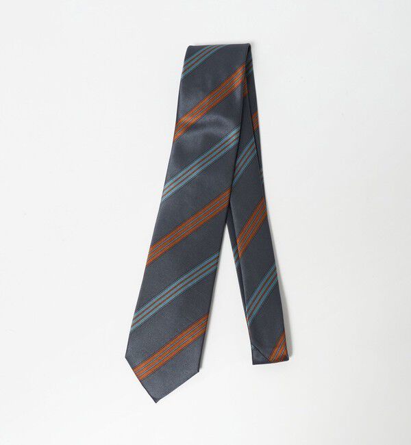 UNITED ARROWS green label relaxing「GLR シルク2 8.0cm ストライプ3 ネクタイ」|ネクタイ・蝶ネクタイ|