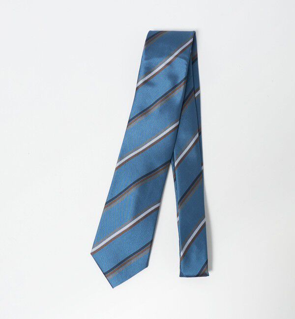 UNITED ARROWS green label relaxing「GLR シルク2 8.0cm ストライプ2 ネクタイ」|ネクタイ・蝶ネクタイ|
