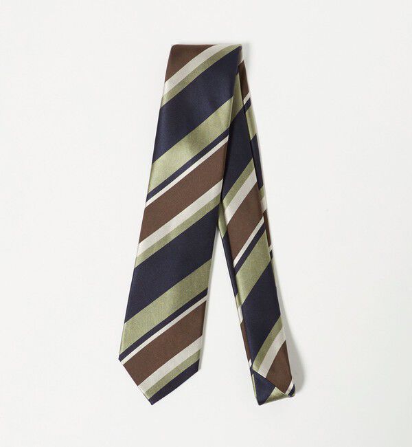 UNITED ARROWS green label relaxing「GLR シルク4 8.0cm ストライプ2 ネクタイ」|ネクタイ・蝶ネクタイ|