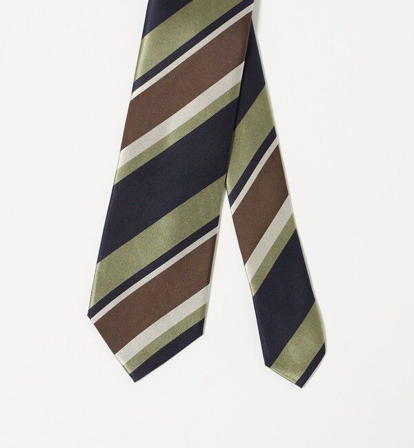UNITED ARROWS green label relaxing「GLR シルク4 8.0cm ストライプ2 ネクタイ」|ネクタイ・蝶ネクタイ|