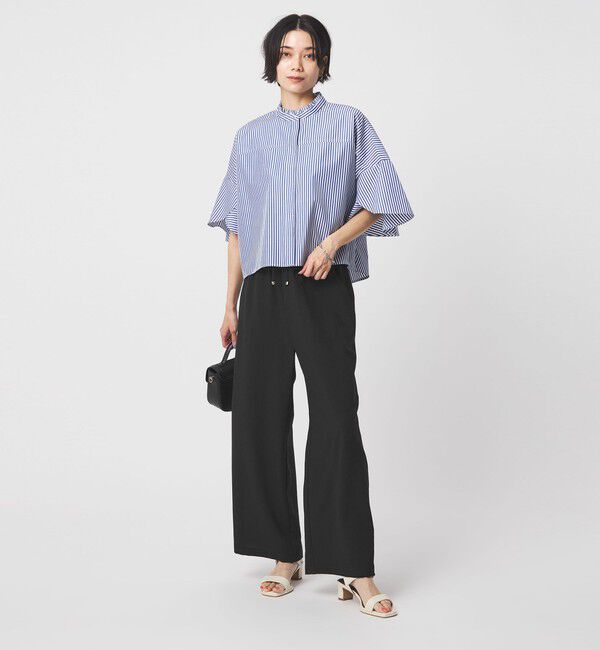 UNITED ARROWS green label relaxing「［size SHORT/TALLあり］ドライクロスパンツ ストレッチ 吸水速乾 通気性」|その他|