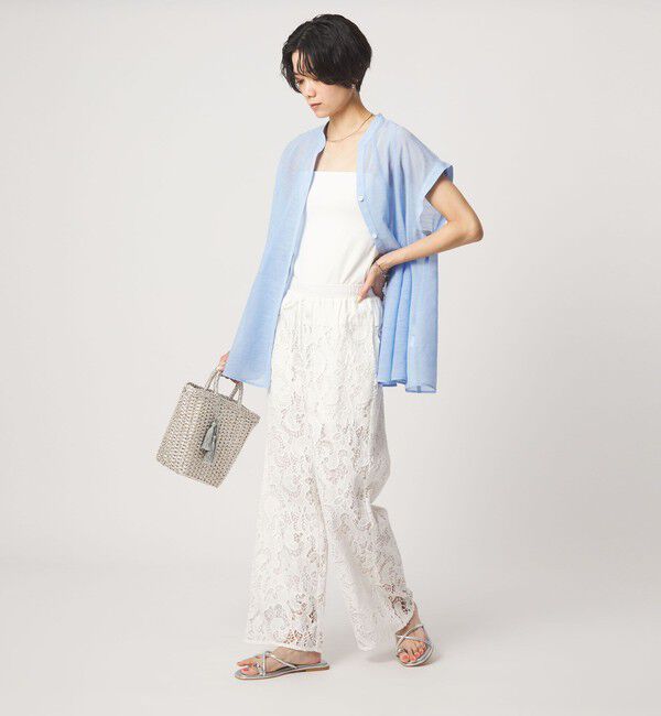 UNITED ARROWS green label relaxing「カットワークレース パンツ」|その他|