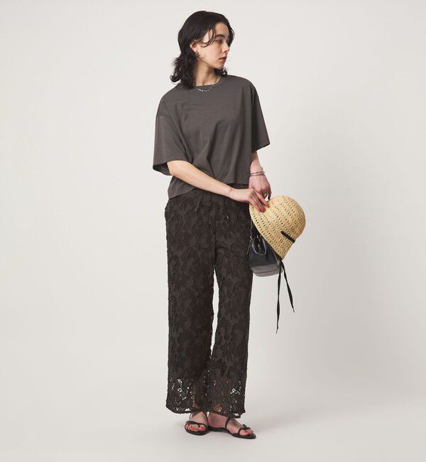 UNITED ARROWS green label relaxing「カットワークレース パンツ」|その他|
