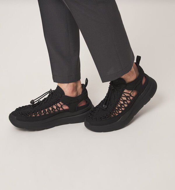 UNITED ARROWS green label relaxing「＜KEEN＞ UNEEK WK ユニーク ダブルケー サンダル」|サンダル|BLACK