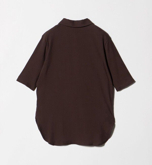 UNITED ARROWS green label relaxing「【WEB限定】＜at ease＞シアーテレコ エリツキ カットソー」|Tシャツ・カットソー|