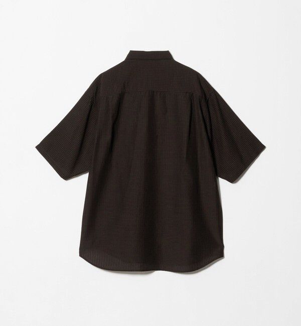 UNITED ARROWS green label relaxing「シアー ギンガムチェック ジャストルーズ 半袖 シャツ」|シャツ・ブラウス|