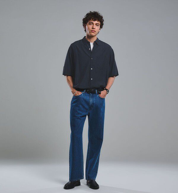 UNITED ARROWS green label relaxing「シアー ギンガムチェック ジャストルーズ 半袖 シャツ」|シャツ・ブラウス|
