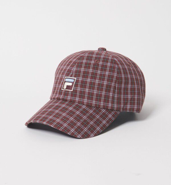 BEAUTY&YOUTH UNITED ARROWS「【別注】＜FILA＞チェック キャップ」|キャップ・キャスケット|