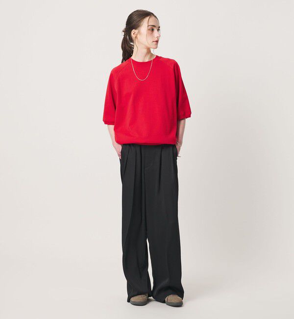 BEAUTY&YOUTH UNITED ARROWS「【WEB限定】ラグラン ショートスリーブ スウェット	」|Tシャツ・カットソー|