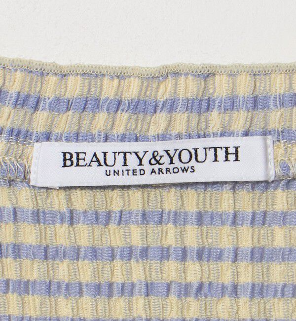 BEAUTY&YOUTH UNITED ARROWS「ソリッド＆チェック Vネック ショートスリーブ カーディガン」|カーディガン|