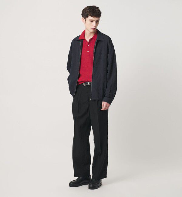 BEAUTY&YOUTH UNITED ARROWS「アーバン サッカー チェック ジップ シャツ」|シャツ・ブラウス|