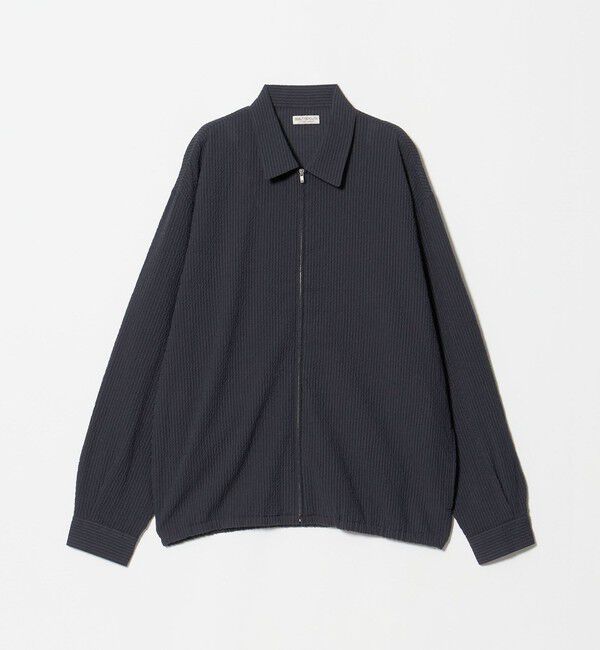 BEAUTY&YOUTH UNITED ARROWS「アーバン サッカー チェック ジップ シャツ」|シャツ・ブラウス|