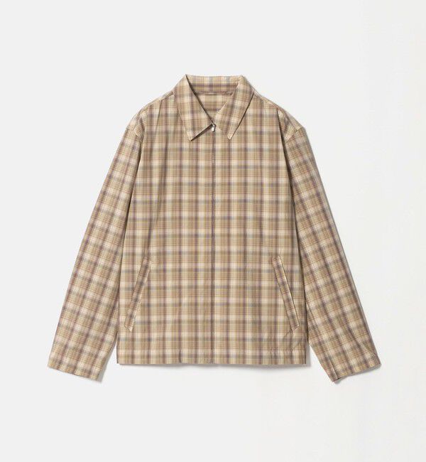 UNITED ARROWS「オータム チェック ジップブルゾン」|その他|