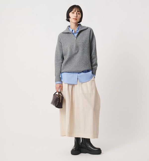 UNITED ARROWS「ポケット コクーン シルエット スカート」|スカート|