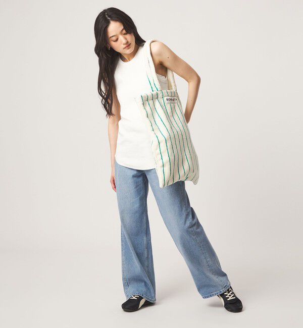 UNITED ARROWS green label relaxing「＜BONGUSTA＞トートバッグ（ストライプ）」|トートバッグ|