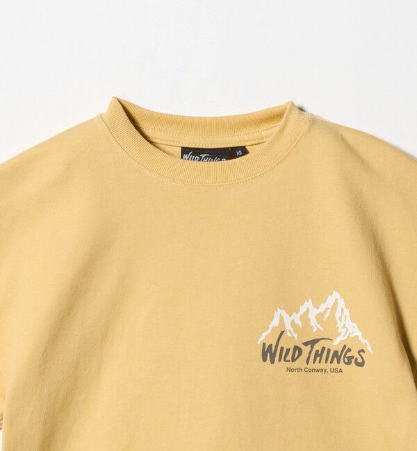 UNITED ARROWS green label relaxing「【別注】＜WILD THINGS＞ マウンテン ショートスリーブ Tシャツ / キッズ 110cm-130cm」|Tシャツ・カットソー|
