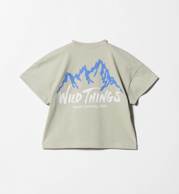 UNITED ARROWS green label relaxing「【別注】＜WILD THINGS＞ マウンテン ショートスリーブ Tシャツ / キッズ 110cm-130cm」|Tシャツ・カットソー|