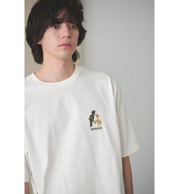 UNITED ARROWS green label relaxing「DEYROLLE GLR プリント クルーネック 半袖 Tシャツ」|Tシャツ・カットソー|