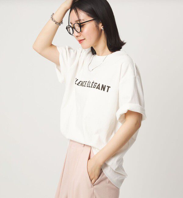 UNITED ARROWS green label relaxing「【WEB限定】＜at ease＞オーバー サイズ カットソー」|Tシャツ・カットソー|