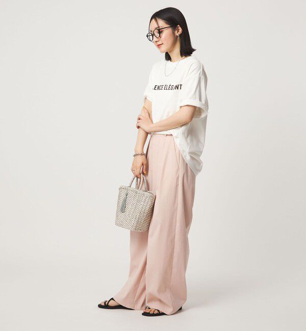 UNITED ARROWS green label relaxing「【WEB限定】＜at ease＞オーバー サイズ カットソー」|Tシャツ・カットソー|