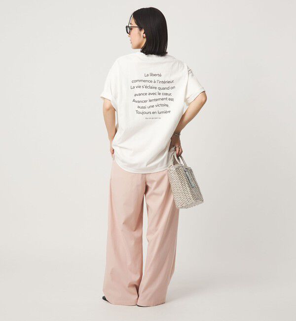 UNITED ARROWS green label relaxing「【WEB限定】＜at ease＞オーバー サイズ カットソー」|Tシャツ・カットソー|