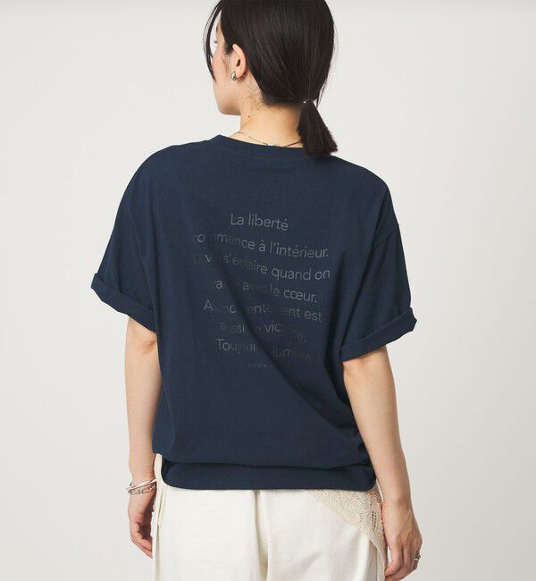 UNITED ARROWS green label relaxing「【WEB限定】＜at ease＞オーバー サイズ カットソー」|Tシャツ・カットソー|
