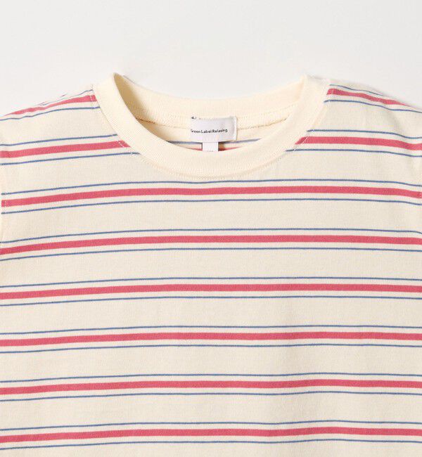 UNITED ARROWS green label relaxing「【スタメンシリーズ】ボーダー ノースリーブ Tシャツ / キッズ 100cm-160cm」|Tシャツ・カットソー|