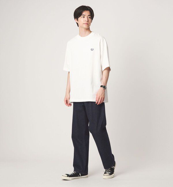 UNITED ARROWS green label relaxing「＜FRED PERRY＞バックプリント ローレル リース 半袖 Tシャツ カットソー」|Tシャツ・カットソー|