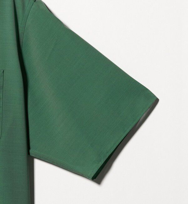 UNITED ARROWS green label relaxing「ウォッシャブル TW サイロ ジャストルーズ レギュラーカラー 半袖 シャツ -通気性・接触冷感-」|シャツ・ブラウス|