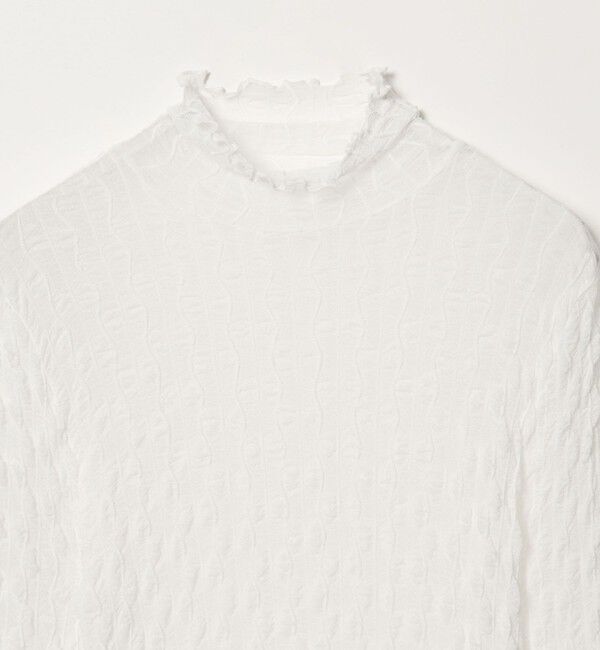 EMMEL REFINES「＜EMMEL REFINES＞EM ウェーブシアー タートル カットソー」|Tシャツ・カットソー|