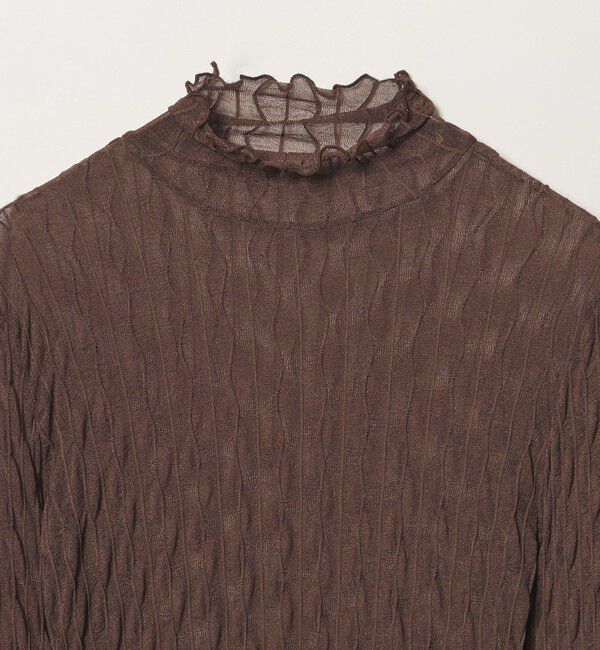 EMMEL REFINES「＜EMMEL REFINES＞EM ウェーブシアー タートル カットソー」|Tシャツ・カットソー|