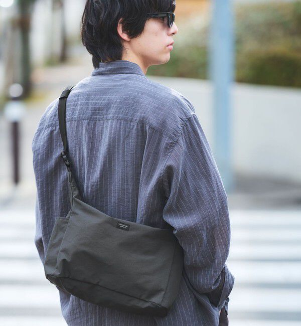 UNITED ARROWS green label relaxing「【別注】＜STANDARD SUPPLY＞GLR トライアングル ショルダーバッグ」|ショルダー・メッセンジャー|DK.GRAY