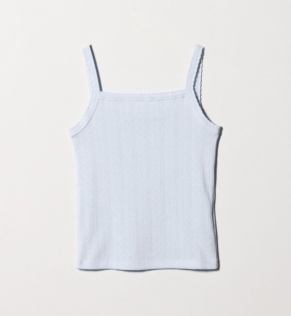 BEAUTY&YOUTH UNITED ARROWS「コットン パターンメッシュ キャミソール」|タンクトップ|