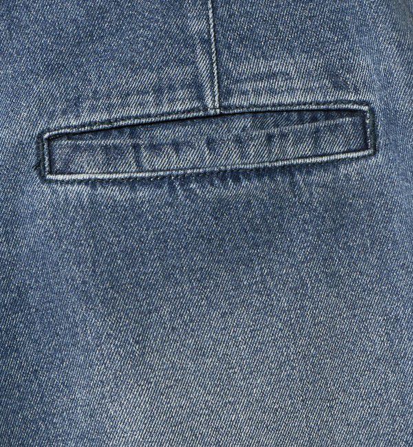 BEAUTY&YOUTH UNITED ARROWS「【WEB限定】タックワイド デニムパンツ」|デニム|