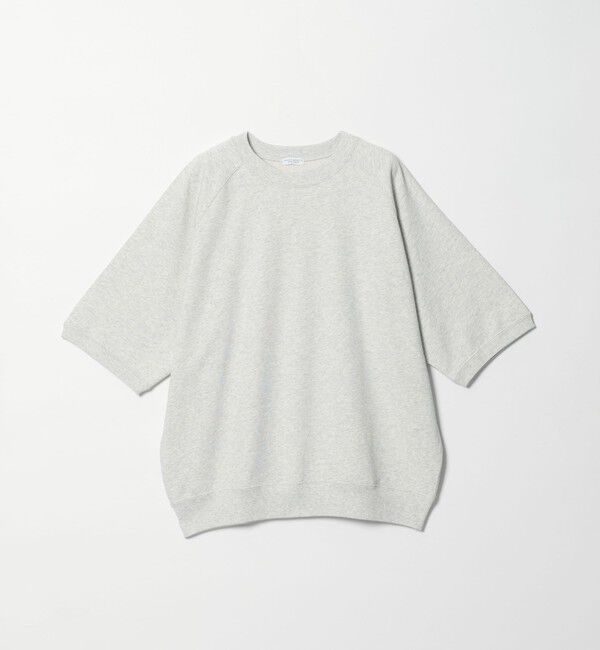 BEAUTY&YOUTH UNITED ARROWS「【WEB限定】ラグラン ショートスリーブ スウェット	」|Tシャツ・カットソー|MD.GRAY