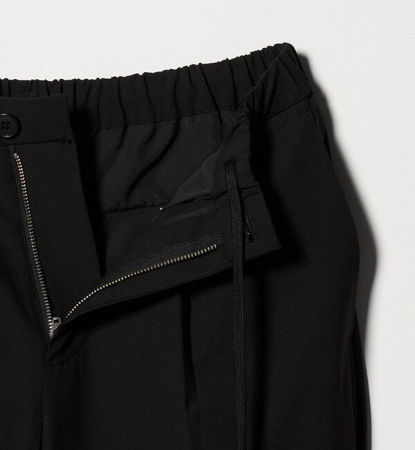 BEAUTY&YOUTH UNITED ARROWS「クールタッチ TR 1プリーツ イージーパンツ NO.5 ストレッチ 接触冷感」|チノ|