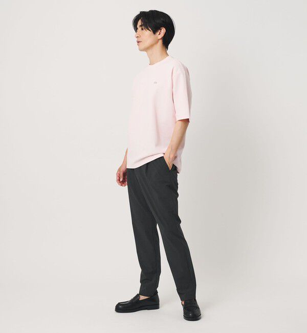 BEAUTY&YOUTH UNITED ARROWS「クールタッチ TR 1プリーツ イージーパンツ NO.5 ストレッチ 接触冷感」|チノ|