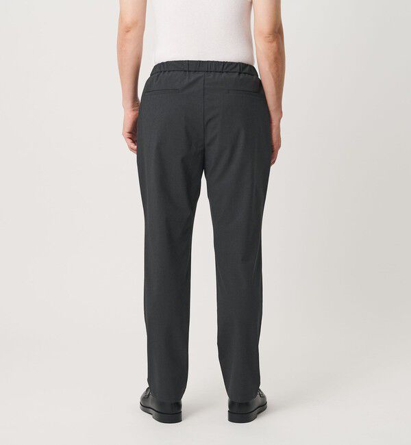 BEAUTY&YOUTH UNITED ARROWS「クールタッチ TR 1プリーツ イージーパンツ NO.5 ストレッチ 接触冷感」|チノ|