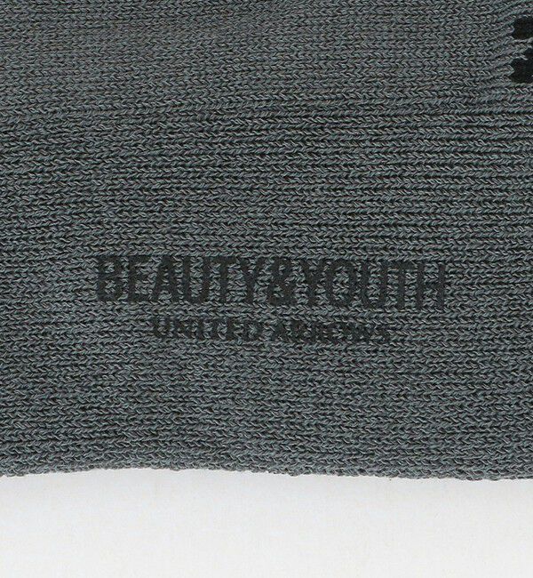 BEAUTY&YOUTH UNITED ARROWS「パイル クウォータ― ソックス 抗菌・防臭」|ソックス|