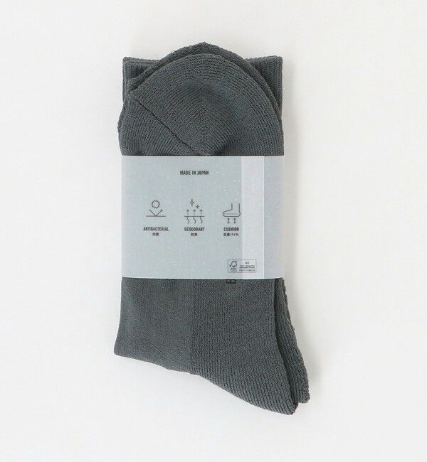BEAUTY&YOUTH UNITED ARROWS「パイル クウォータ― ソックス 抗菌・防臭」|ソックス|