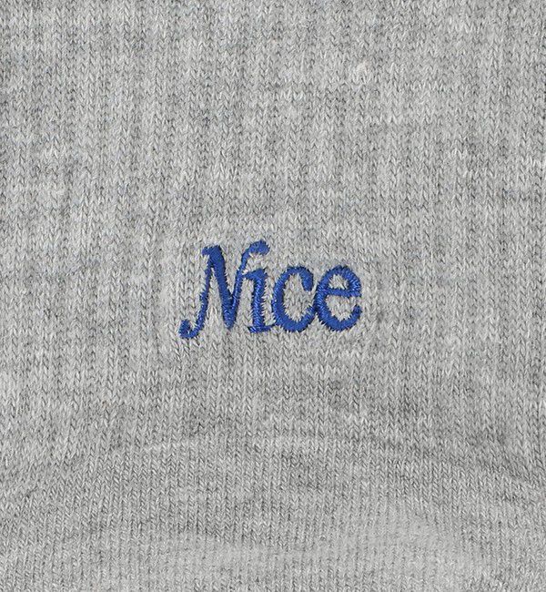 NICE WEATHER「＜NICE WEATHER＞シグネチャーロゴ カラーショートソックス」|ソックス|