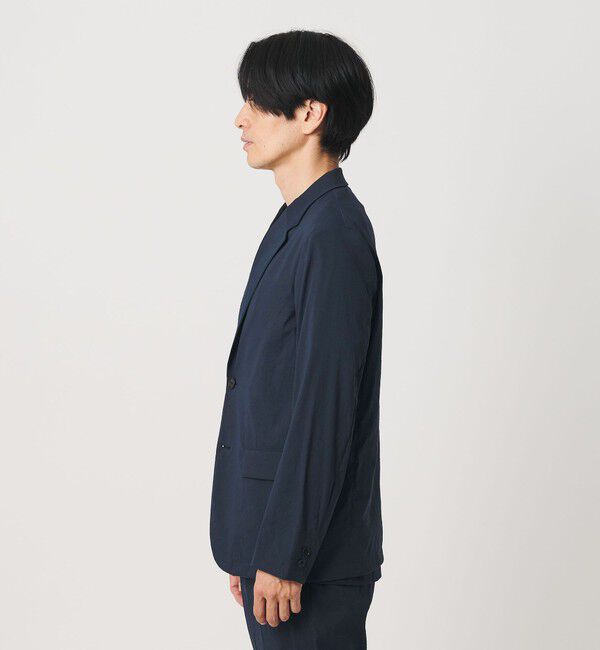 BEAUTY&YOUTH UNITED ARROWS「MIXTURE ナイロン コンフォート ジャケット ヨコストレッチ 撥水機能 ウォッシャブル セットアップ対応」|テーラードジャケット|