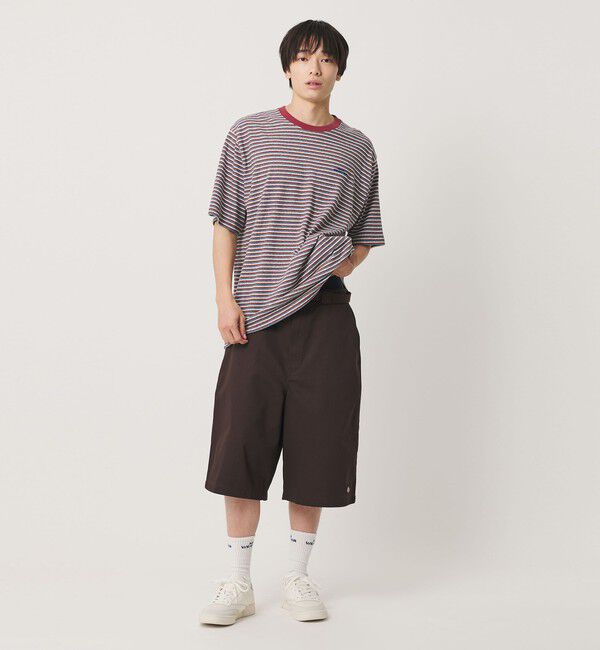 NICE WEATHER「＜NICE WEATHER＞マルチボーダー Tシャツ」|Tシャツ・カットソー|