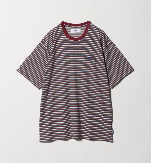 NICE WEATHER「＜NICE WEATHER＞マルチボーダー Tシャツ」|Tシャツ・カットソー|