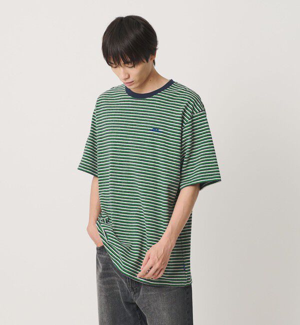 NICE WEATHER「＜NICE WEATHER＞マルチボーダー Tシャツ」|Tシャツ・カットソー|