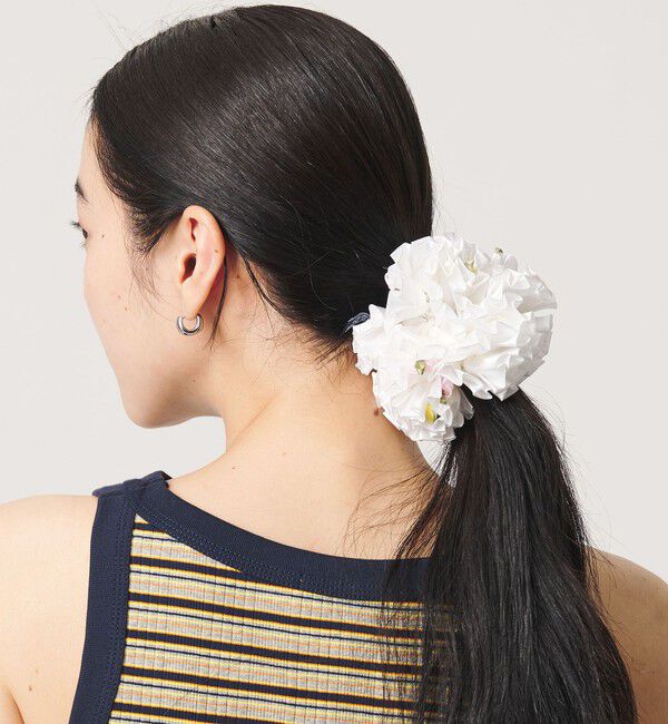 BEAUTY&YOUTH UNITED ARROWS「＜GOOD SQUISH＞THE FLOWERED シュシュ」|ヘアゴム・シュシュ|