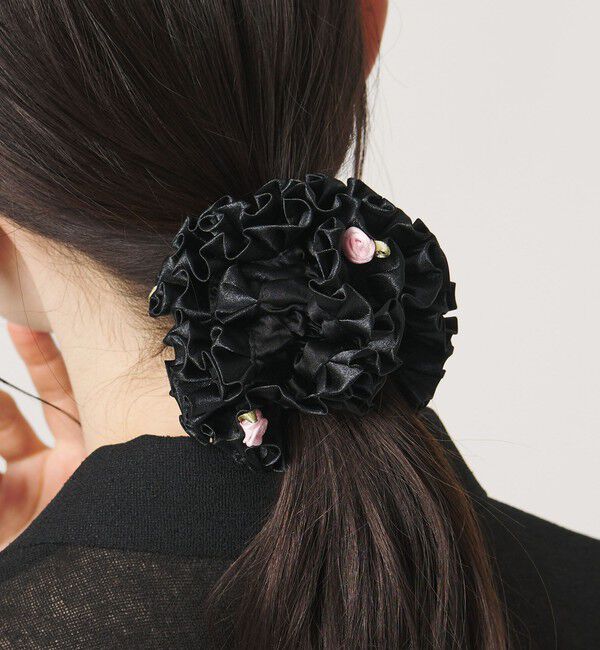 BEAUTY&YOUTH UNITED ARROWS「＜GOOD SQUISH＞THE FLOWERED シュシュ」|ヘアゴム・シュシュ|