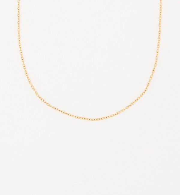 BEAUTY&YOUTH UNITED ARROWS「＜33&times;by Preek＞シン チェーン ネックレス」|ネックレス|