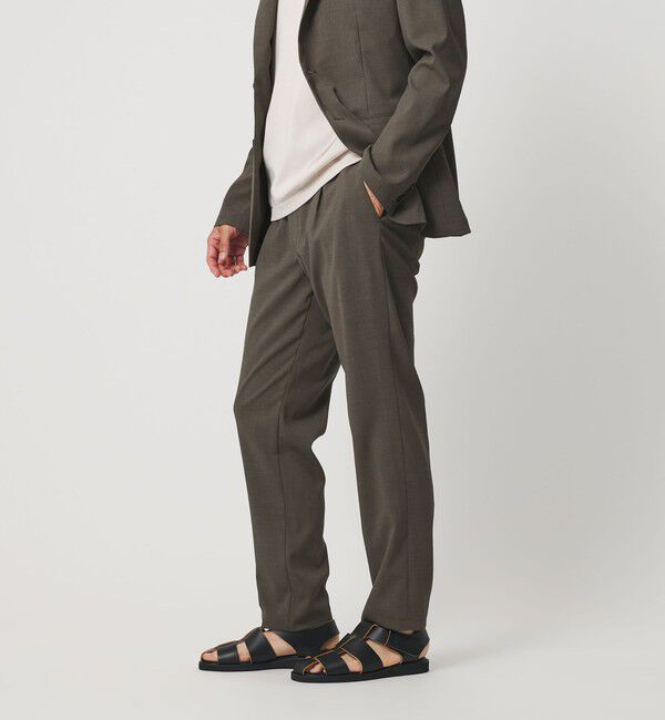 BEAUTY&YOUTH UNITED ARROWS「東レ/TORAY COOL-TEX テーパード パンツ NO.3 ウォッシャブル 接触冷感 吸水速乾 ストレッチ セットアップ」|チノ|OLIVE